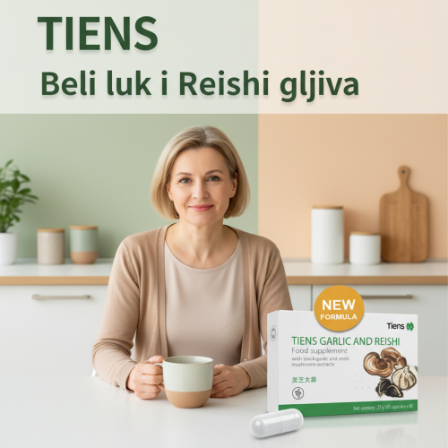 TIENS Beli luk i Reishi gljiva TIENS Beli luk i Reishi gljiva zena isnad proizvoda