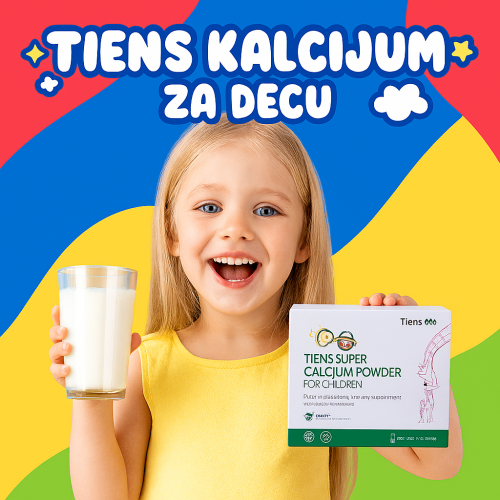 Tiens Kalcijum za Decu devojčica 1 Tiens kalcijum za decu devojčica drži proizvod